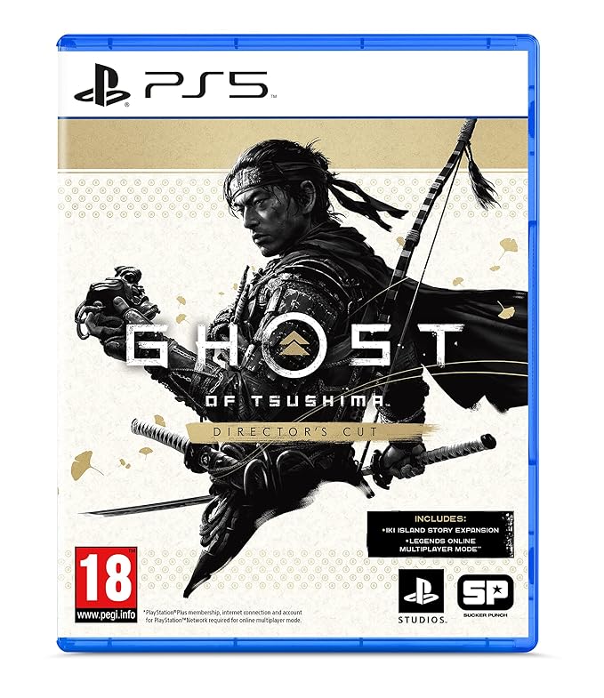 Ghost of Tsushima Director’s Cut PS5 game disc cover
